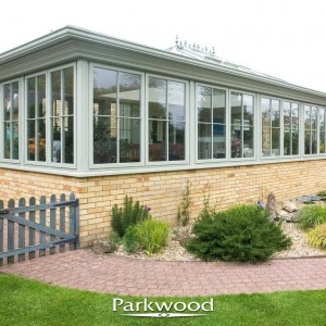 Green Painted Orangery By Parkwood
