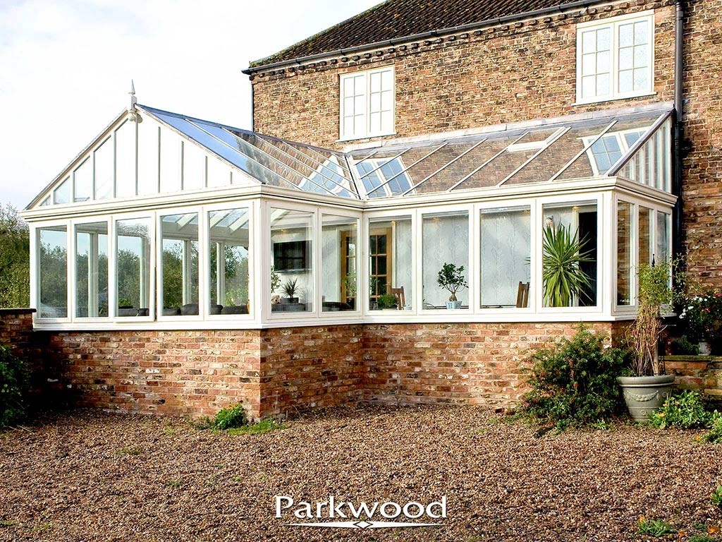 Painted Timber conservatory by Parkwood