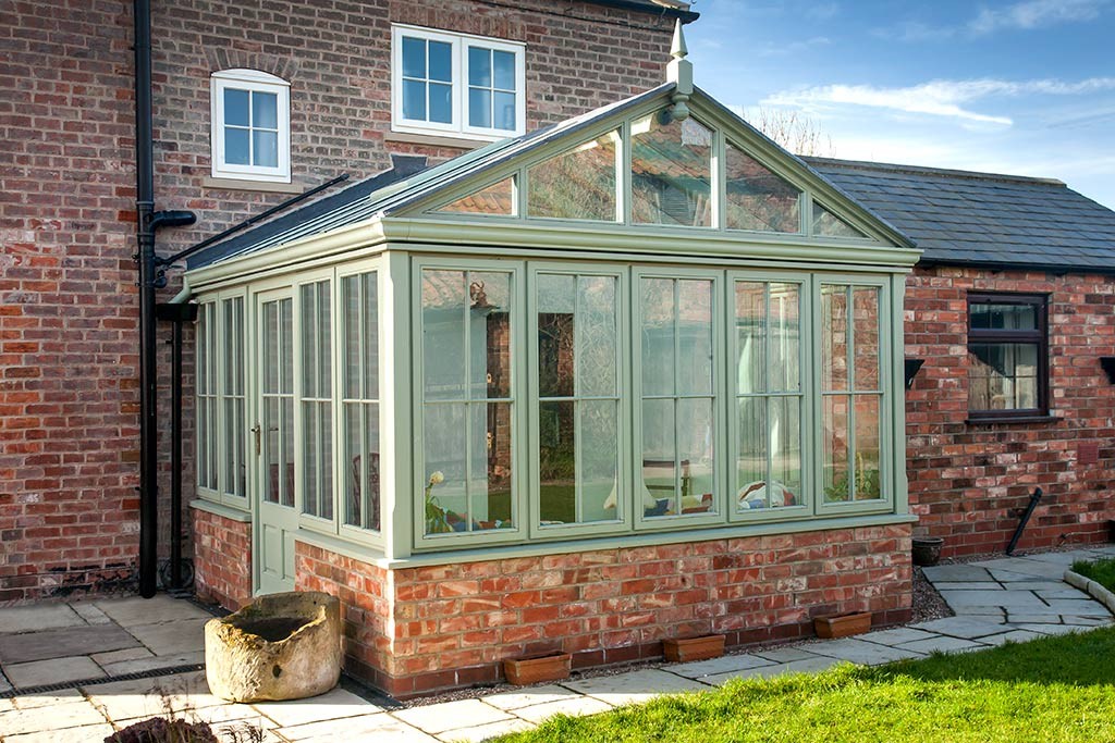 Painted Timber conservatory by Parkwood