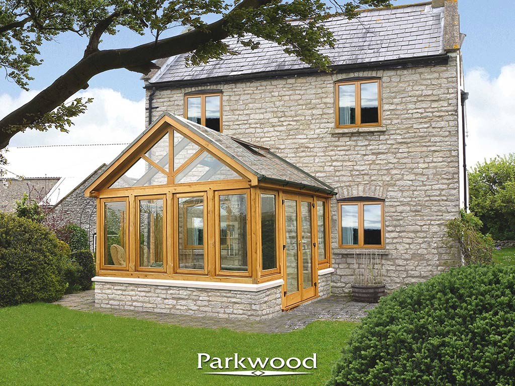 Green Oak conservatories by Parkwood