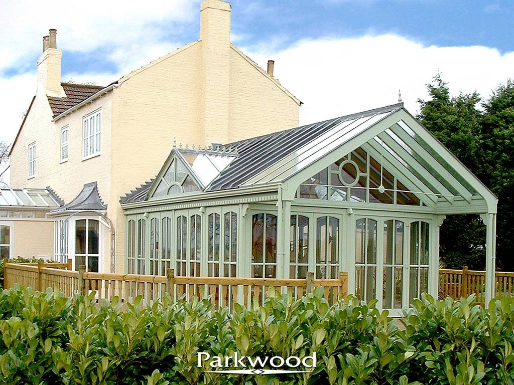 Painted timber conservatories by Parkwood