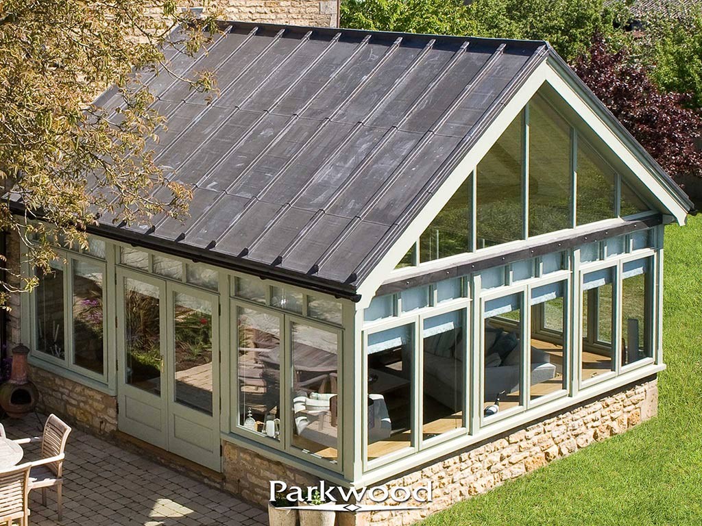 Painted garden rooms by Parkwood